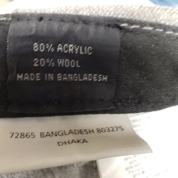 Burton The Original Wool Blend Trucker Hat Embroidered Snap Back Adjustable - Picture 4 of 9